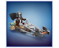 LEGO STAR WARS 75436 Śmigacz Mandalorianina i Grogu - 1473546 - zdjęcie 7